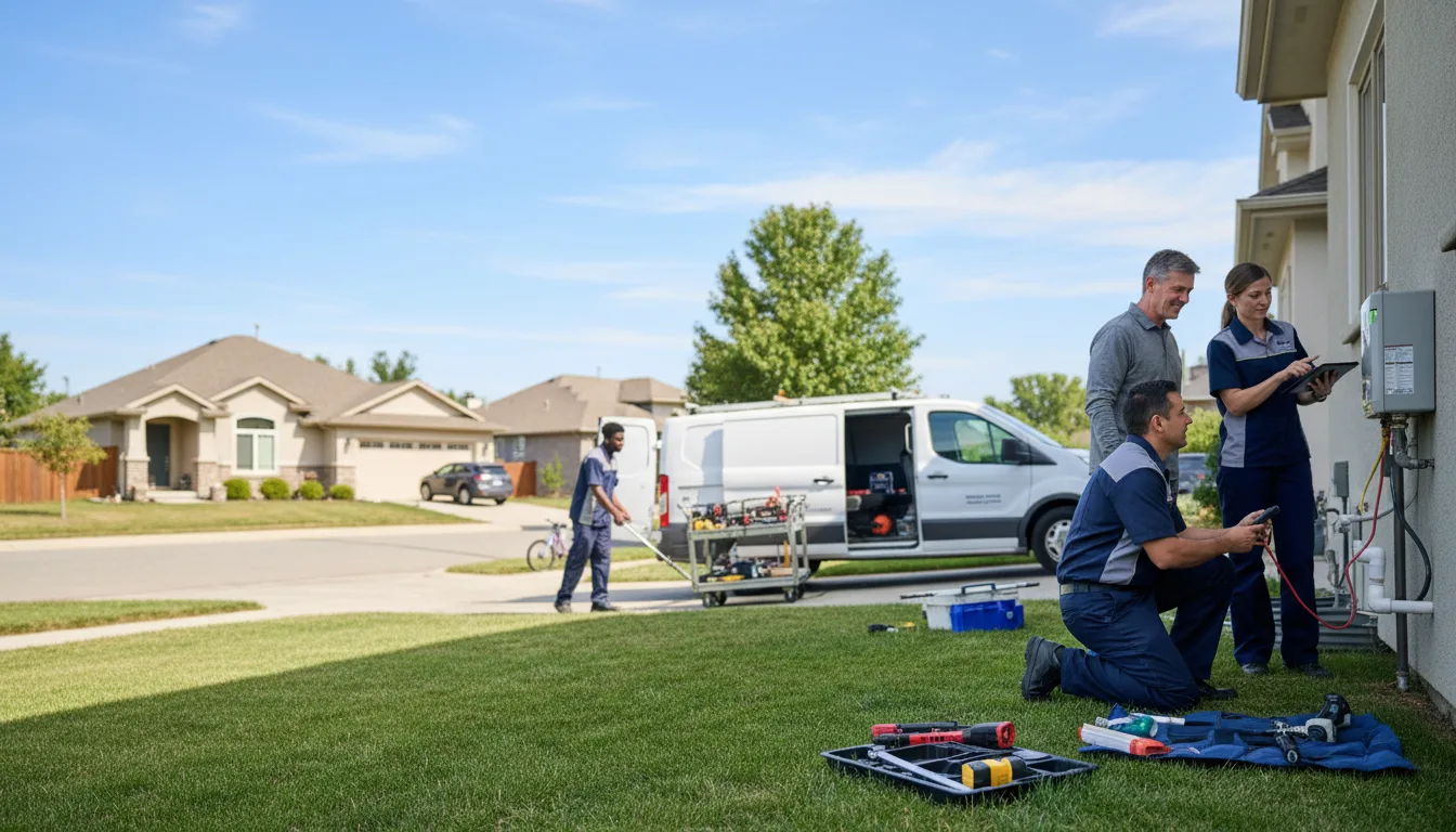Tankless water heater service in Maple Heights, OH